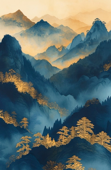 Taoist sage in contemplation