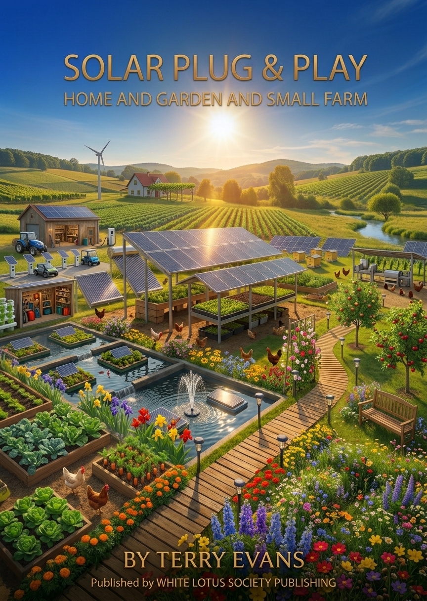 Solar Plug & Play: Home and Garden and Small Farm by Terry Evans